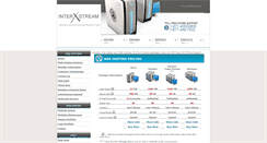 Desktop Screenshot of interxstream.com